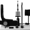 Horizontal Jewelry Gem Microscope Stand, Oil-Immersion, B&L Focus Rack, Dual LED Light