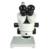 7X-45X Widefield Zoom Stereo Microscope, Trinocular, Single Arm Boom Stand with Arbor