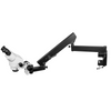 7X-45X Widefield Zoom Stereo Microscope, Binocular, Flexible Articulating Arm Table Clamp (Siedentopf)