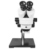 7X-45X Widefield Zoom Stereo Microscope, Binocular, Double Arm Boom Stand (Siedentopf)