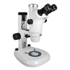 6X-50X Widefield Zoom Stereo Microscope, Trinocular, Track Stand, LED Top and Bottom Light