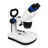 10X/30X Widefield Stereo Microscope, Bioncular, LED Top and Bottom Light, with Handle
