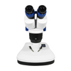 20X/40X Widefield Stereo Microscope, Bioncular, LED Top and Bottom Light, with Handle