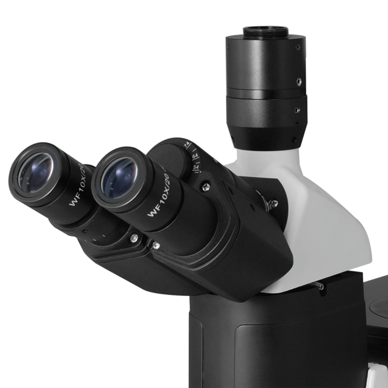 100X-400X Inverted Compound Laboratory Microscope, Trinocular, Halogen  Light, Phase Contrast Objective