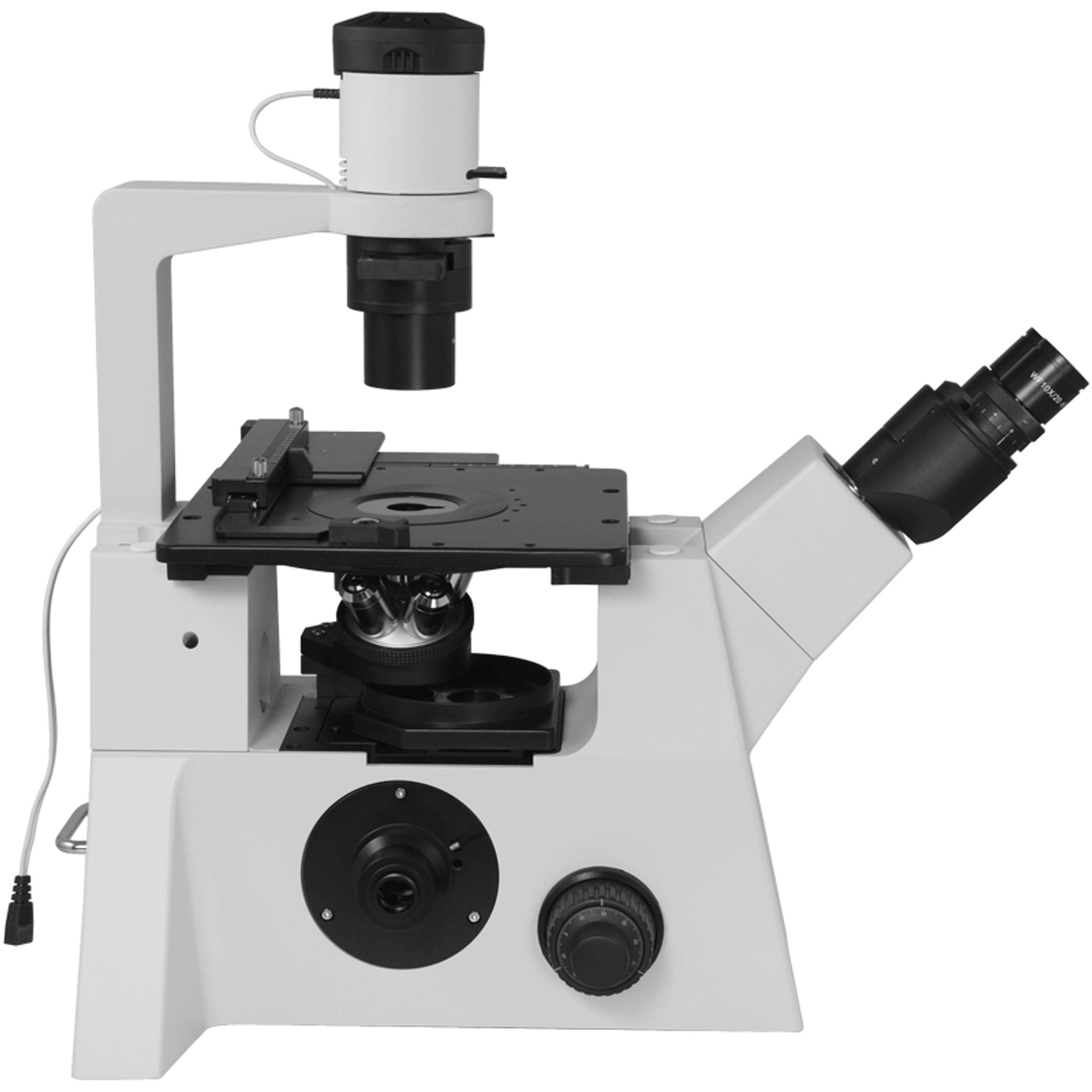 100X400X Inverted Compound Laboratory Microscope, Binocular, Halogen