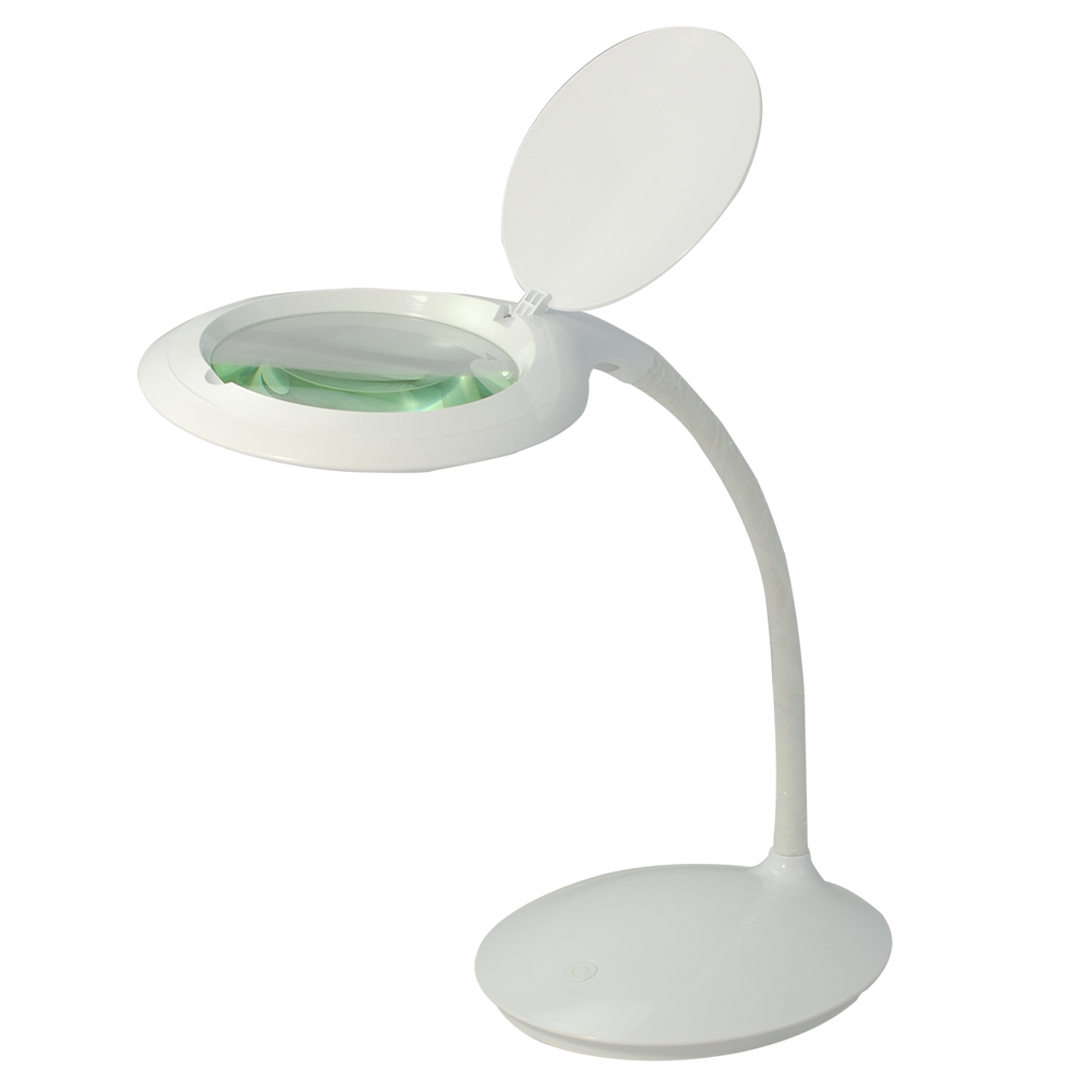SMD LED Desktop Magnifying Lamp 3 Diopter, Adjustable Metal Gooseneck for  Reading, Crafts, Hobbies