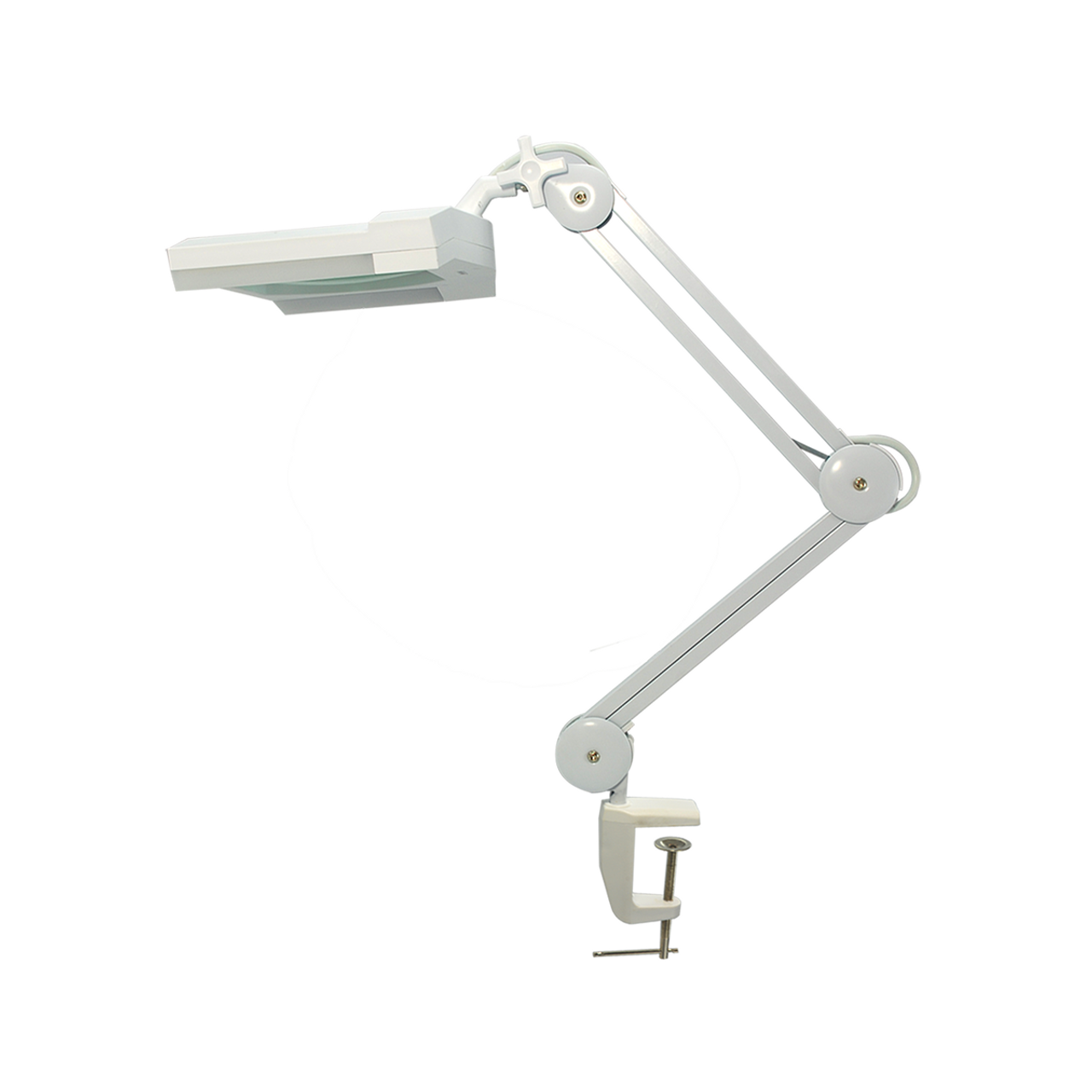 Lumeno Lambda S table magnifying lamp 3 dpt, dimmable