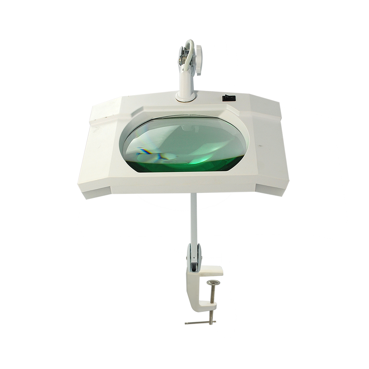 SMD LED Magnifying Lamp with Clamp, Diopter, Square Head Boli Optics  Microscope Store