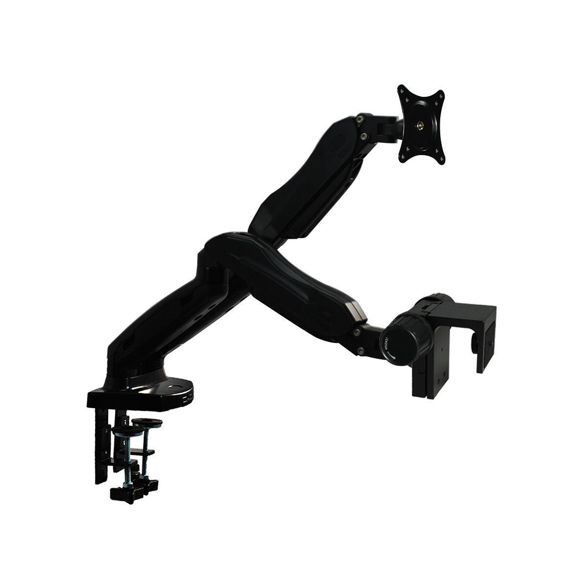 Dual Pneumatic Articulating Arm Clamp Stand for Stereo Microscopes, N ...