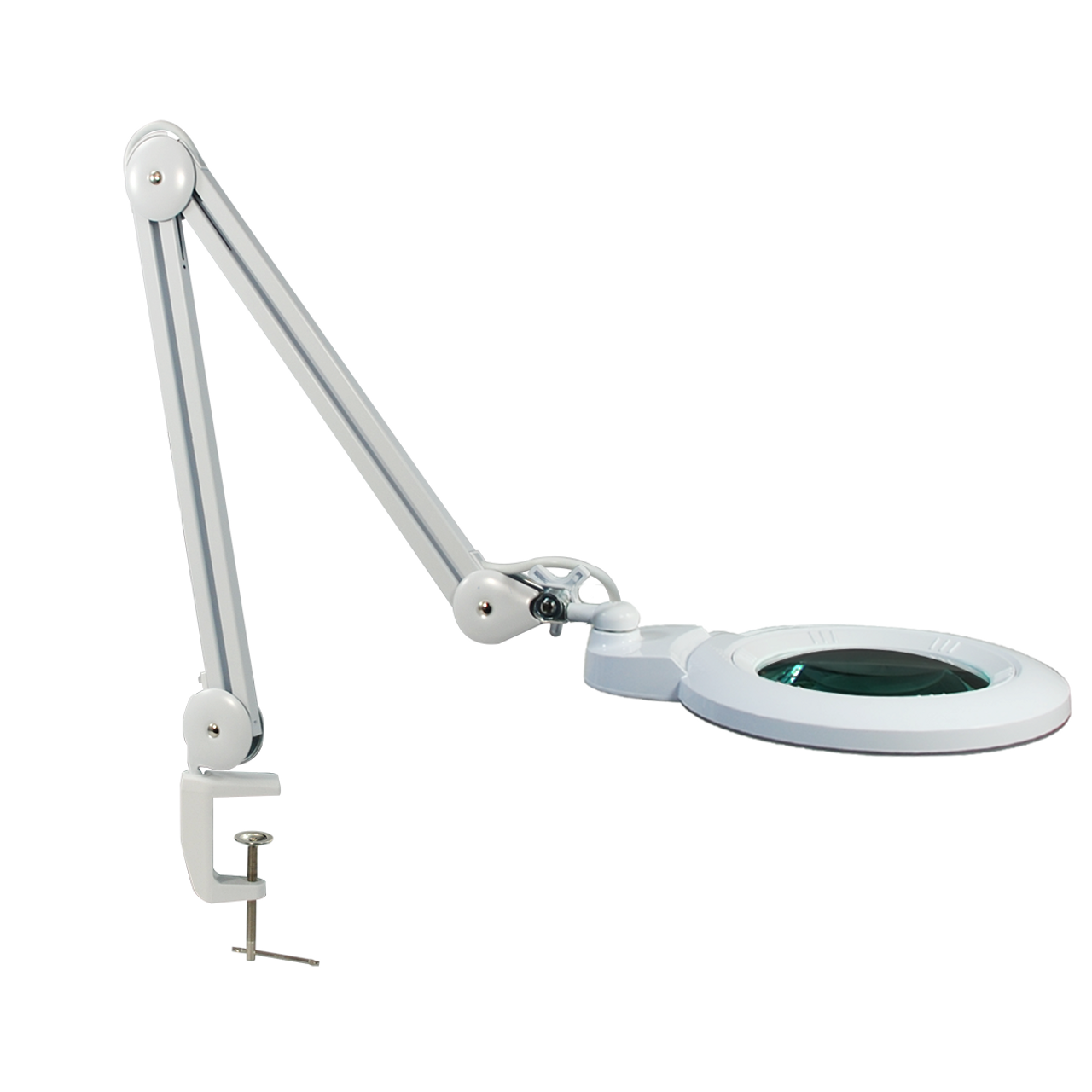 SMD LED Magnifying Lamp with Clamp, 3 Diopter, 7 in. Lens