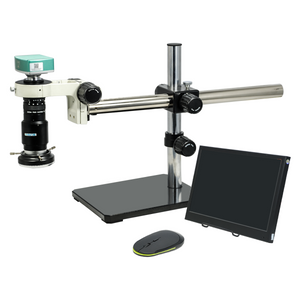 1-6X 2.0 Megapixels CMOS LED Light Boom Stand Video Zoom Microscope MZ02110403