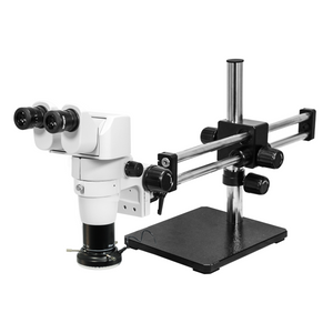 8-80X LED Light Dual Arm Stand Binocular Parallel Zoom Stereo Microscope PZ02050128