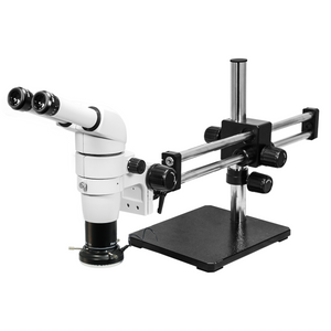 4-32.5X Polarizing LED Light Dual Arm Stand Binocular Parallel Zoom Stereo Microscope PZ02150123