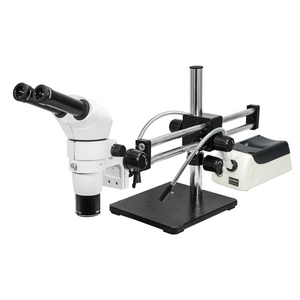 8-80X Halogen Light Dual Arm Stand Binocular Parallel Zoom Stereo Microscope PZ02050125