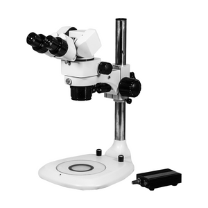 3.44X/6.25X/10.94X/18.75X/34.38X LED Coaxial Reflection Light Post Stand LED Dual Illuminated Light  Binocular Parallel Multiple Power Operation Stereo Microscope SM51030221