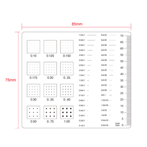 70mm/140 Div Multiple Scale Film Ruler RT02420610