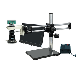 1-6X 2.0 Megapixels CMOS LED Light Dual Arm Stand Video Zoom Microscope MZ02110532