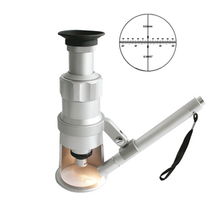 100X LED Reflection Light 100X Portable Measurement Microscope PM42010413