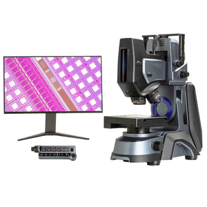 12 Megapixels 20-7500X LED Coaxial Reflection Light Real-time Depth Fusion, Fast Focus Stacking, High-Qualityity XY Stage Travel Distance 100x100mm 3D Super-Depth Digital Microscope DM05030101