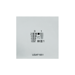 Manufacturing Precision ±0.5μm Glass Resolution Test Target (USAF1951 Style, 2x2″, Positive) CT20060101