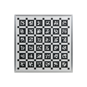 Manufacturing Precision ±10μm Aluminum Checkerboard Calibration Target compatible with Aprilgrid (320x320mm 6x6) CT20090303