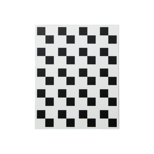 Glass Square Fiducial Mark Calibration Target (200x250mm 4x5) CT20040107