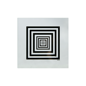 Manufacturing Precision ±1μm Glass Concentric Square Ring Calibration Target (3x3″) CT20040102