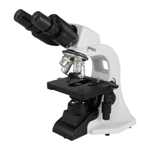 Slide Kit 3D Stage Radical 2500x Medical School Vet Lab Microscope w LED Battery Backup Lamp 