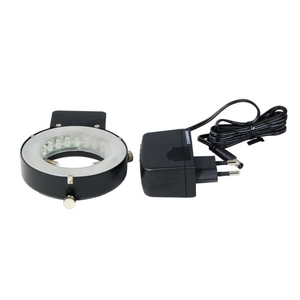 48 LED Microscope Ring Light with Four-Zone Quadrant Control Diameter 60mm 6W