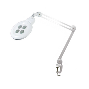 8/10/12/15 Diopter LED Magnifying Lamp with Clamp, 4 in 1 Multi-Lens