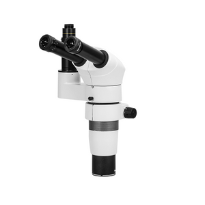 8-80X Parallel Zoom Stereo Microscope Head, Trinocular, Eyetube Angle 20 Degrees with Focusable Eyepieces PZ04011331