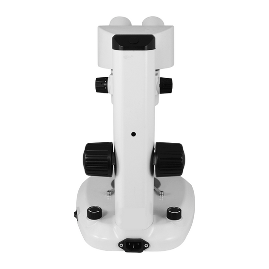 8X-50X Widefield Parallel Zoom Stereo Microscope, Binocular, Track Stand, LED Top and Bottom Light
