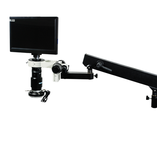 1-6X 2.0 Megapixels CMOS LED Light Flexible Arm Video Zoom Microscope MZ02110603