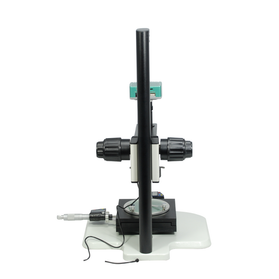 0.35-2.25X 2.0 Megapixels CMOS LED Light Track Stand XY Stage Travel Distance 2x2″ Measurement Microscope MS02030112