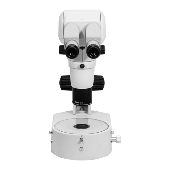 8-65X Track Stand Halogen Transmitted Light Binocular Parallel Zoom Stereo Microscope PZ17120122
