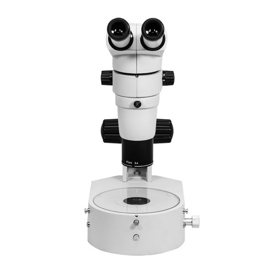 8-50X Track Stand Halogen Transmitted Light Binocular Parallel Zoom Stereo Microscope PZ17120121