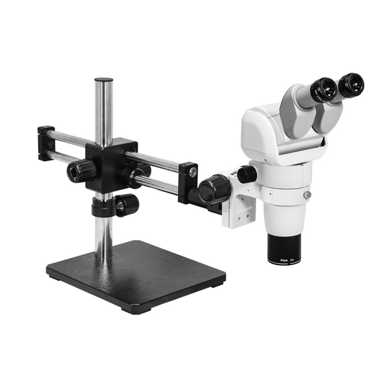 8-65X Dual Arm Stand Binocular Parallel Zoom Stereo Microscope PZ02150122