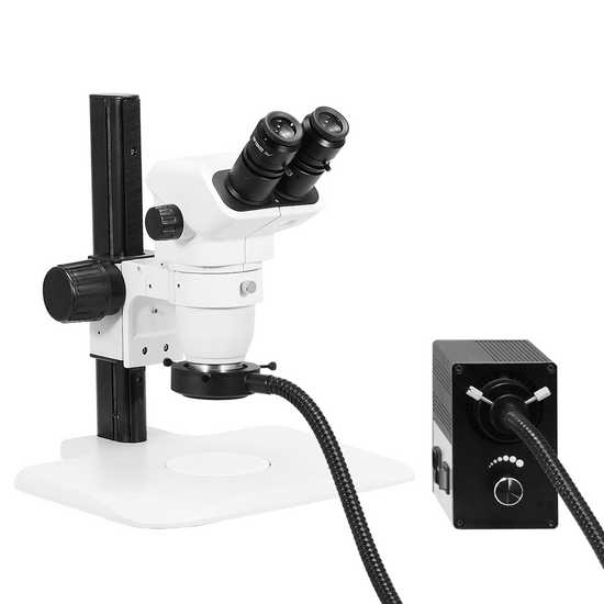 6.7-45X Track Stand UV FREE LED Light Binocular Zoom Stereo Microscope SZ02060023