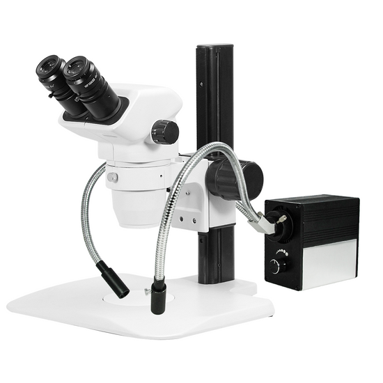 6.7-45X Track Stand UV FREE LED Light Binocular Zoom Stereo Microscope SZ02060024