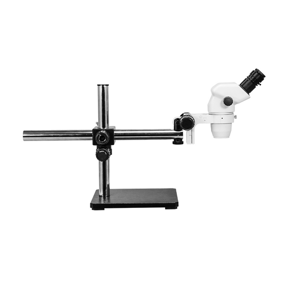 6.7-45X Boom Stand Binocular Zoom Stereo Microscope SZ02060421