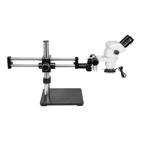 6.7-45X LED Light Dual Arm Stand Binocular Zoom Stereo Microscope SZ02060522