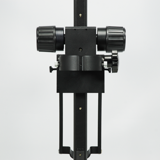 Microscope Track Stand, 76mm Angle Viewing Coarse Focus Rack, 520mm Track Length