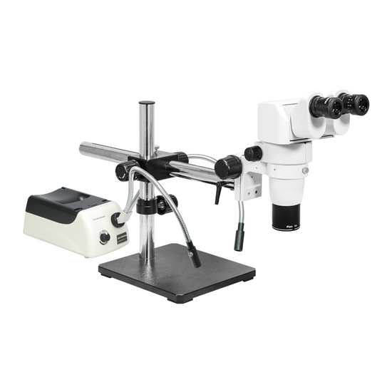 8-65X Halogen Light Boom Stand Binocular Parallel Zoom Stereo Microscope PZ02040462