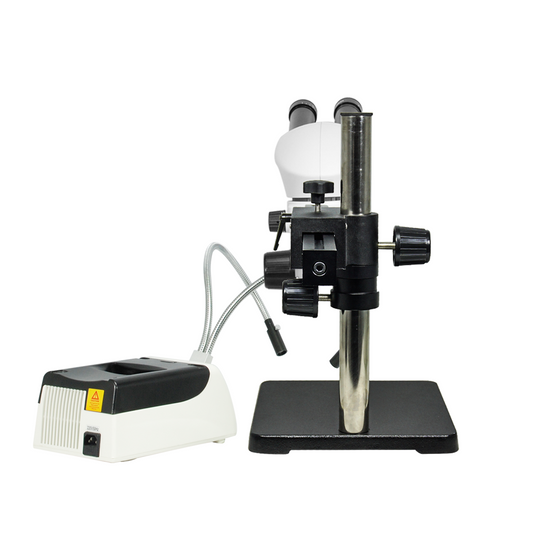 8-65X Ball Bearing Boom Stand Halogen Light Binocular Parallel Zoom Stereo Microscope PZ02080262