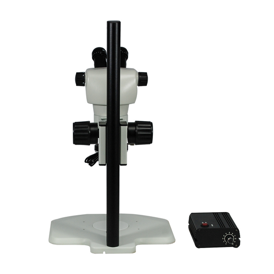 4-50X LED Light Track Stand Binocular Zoom Stereo Microscope SZ02030141