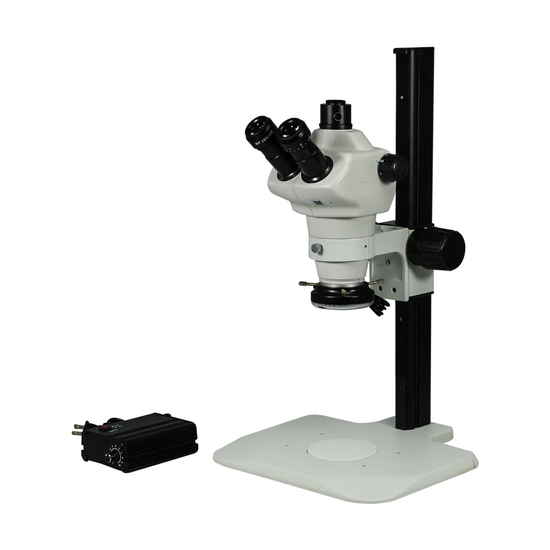 4-50X LED Light Track Stand Trinocular Zoom Stereo Microscope SZ02030151