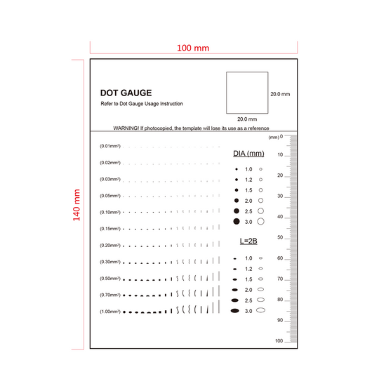 100mm/200 Div Comparison Test Gauge RT02420409