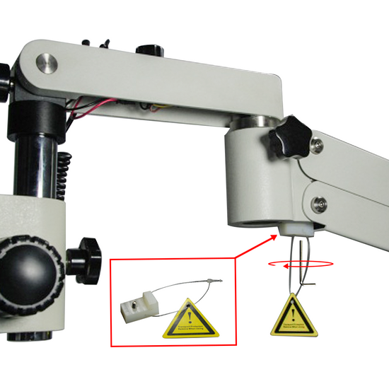 3.35-22.5X Pneumatic Arm Binocular Zoom Stereo Microscope SZ02020741