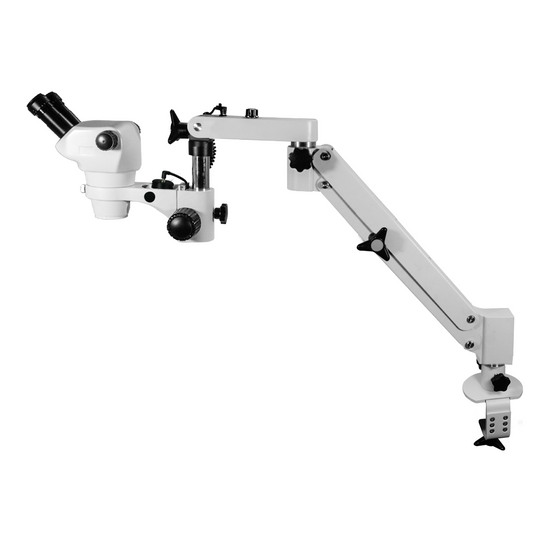 4-50X Pneumatic Arm Binocular Zoom Stereo Microscope SZ02030722