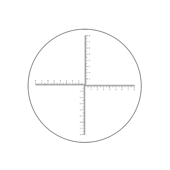 16mm/160 Div  Crosshair Scale Reticle ( Dia. 20mm) RT20104124